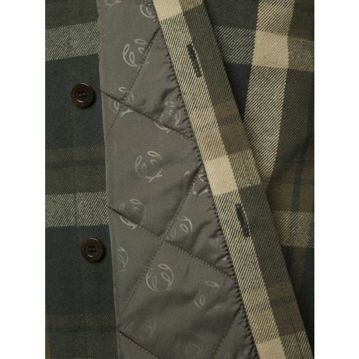 Chevalier - 1060232C6031 AXE OVERSHIRT MEN GREEN CHECKED